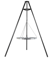 Dreibein Grill Schwarz 172 cm BBQ TRIPOD