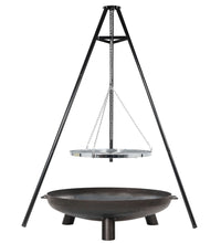 Dreibein Grill Schwarz 172 cm BBQ TRIPOD