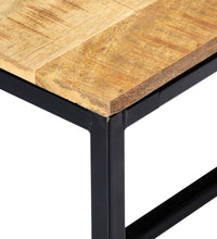 Esszimmerbank 160 cm Massives Raues Mangoholz
