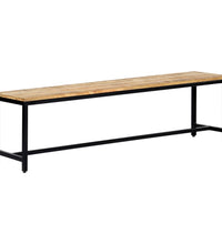 Esszimmerbank 160 cm Massives Raues Mangoholz