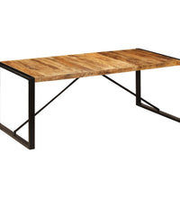 Esstisch 200×100×75 cm Massivholz Mango