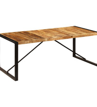 Esstisch 200×100×75 cm Massivholz Mango