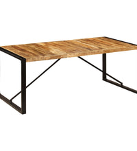 Esstisch 200×100×75 cm Massivholz Mango