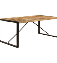 Esstisch 200×100×75 cm Massivholz Mango