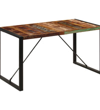 Esstisch 140x70x75 cm Altholz Massiv