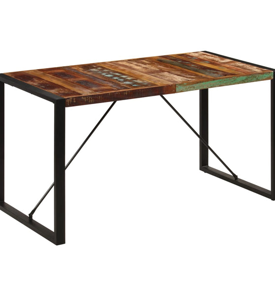 Esstisch 140x70x75 cm Altholz Massiv