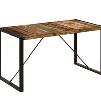 Esstisch 140x70x75 cm Altholz Massiv