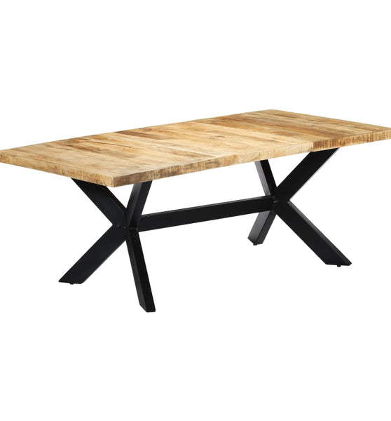 Esstisch 200×100×75 cm Massivholz Mango