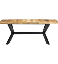 Esstisch 200×100×75 cm Massivholz Mango
