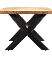 Esstisch 200×100×75 cm Massivholz Mango