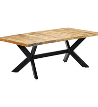 Esstisch 200×100×75 cm Massivholz Mango