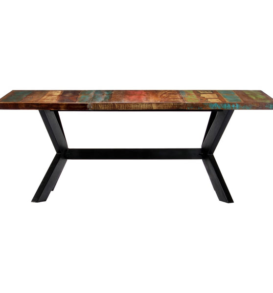 Esstisch 200x100x75 cm Altholz Massiv