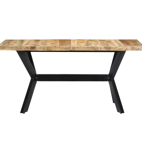 Esstisch 140x70x75 cm Raues Mangoholz