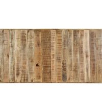 Esstisch 140x70x75 cm Raues Mangoholz