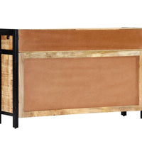 Sideboard 120x35x76 cm Massivholz Mango