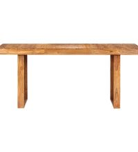 Esstisch Massivholz Akazie 180x90x75 cm