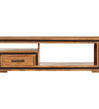 Couchtisch Massivholz Akazie 100x45x33 cm