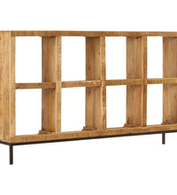 Sideboard 160 x 25 x 95 cm Mangoholz Massiv