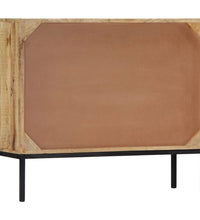 Sideboard 88 x 30 x 71 cm Massivholz Mango