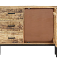 Sideboard 88 x 30 x 71 cm Massivholz Mango