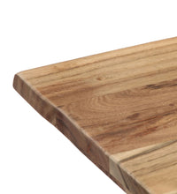 Esstisch 140 x 80 x 76 cm Massivholz Akazie