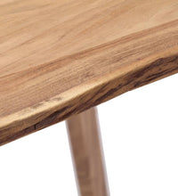 Esstisch 140 x 80 x 76 cm Massivholz Akazie