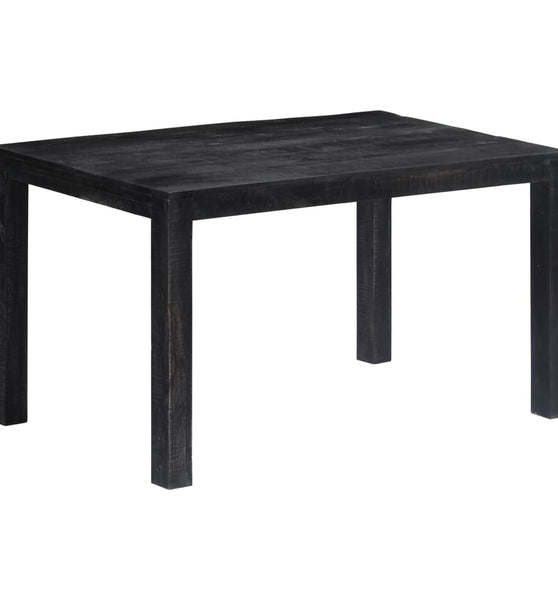 Esstisch Schwarz 140 x 80 x 76 cm Mango-Massivholz