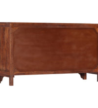 Sideboard 140x40x80 cm Massivholz Akazie