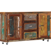 Sideboard 150x43x86 cm Altholz Massiv