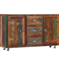 Sideboard 150x43x86 cm Altholz Massiv