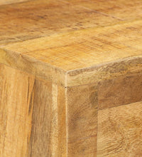 Schuhschrank 86 x 35 x 55 cm Massivholz Mango