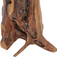 Couchtisch 40×40 cm Massivholz Teak