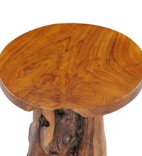 Couchtisch 40×40 cm Massivholz Teak