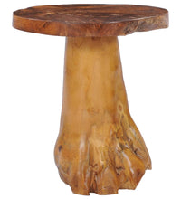 Couchtisch 40×40 cm Massivholz Teak