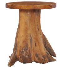 Couchtisch 40×40 cm Massivholz Teak