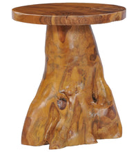 Couchtisch 40×40 cm Massivholz Teak