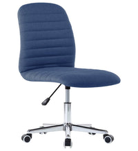 Esszimmerstühle 2 Stk. Blau Stoff