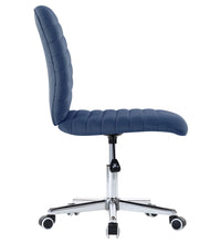 Esszimmerstühle 2 Stk. Blau Stoff