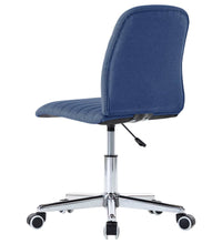 Esszimmerstühle 2 Stk. Blau Stoff