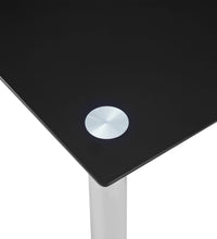 Esstisch Schwarz 120 x 60 x 75 cm Hartglas