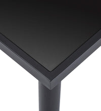 Esstisch Schwarz 200 x 100 x 75 cm Hartglas