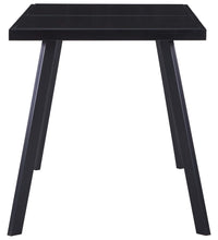 Esstisch Schwarz 140 x 70 x 75 cm Hartglas
