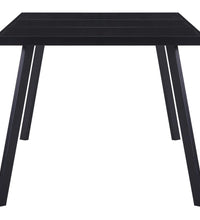 Esstisch Schwarz 160 x 80 x 75 cm Hartglas