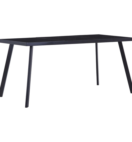 Esstisch Schwarz 180 x 90 x 75 cm Hartglas