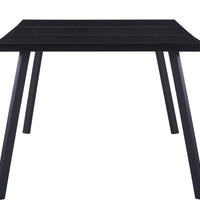 Esstisch Schwarz 200 x 100 x 75 cm Hartglas
