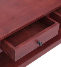 Couchtisch Braun 100×55×46 cm Massivholz Mahagoni