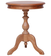 Beistelltisch Natur 50 x 50 x 65 cm Massivholz Mahagoni