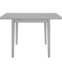 3-tlg. Essgruppe MDF Grau