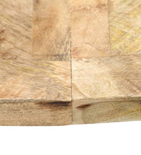 Esstisch Rund 120×76 cm Mango Massivholz