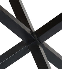 Esstisch Rund 120×76 cm Mango Massivholz